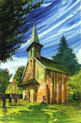 Le temple par URBAIN