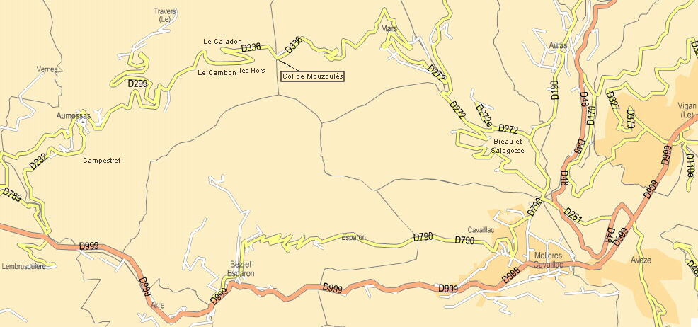 carte d&eacute;taill&eacute;e